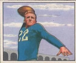 Bobby Layne 1950 Bowman #37 Sports Card