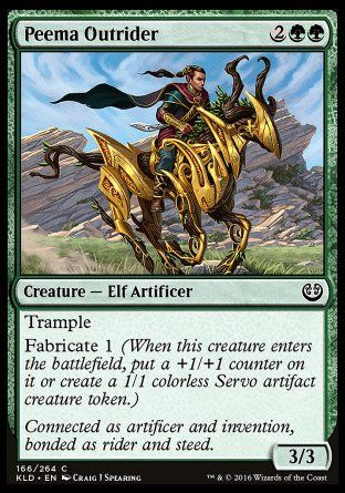 Peema Outrider (Kaladesh) Trading Card