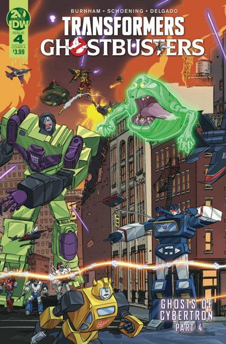Transformers/Ghostbusters #4 Comic