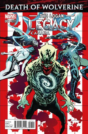 Death Of Wolverine Logan Legacy #7 (Canada Variant)