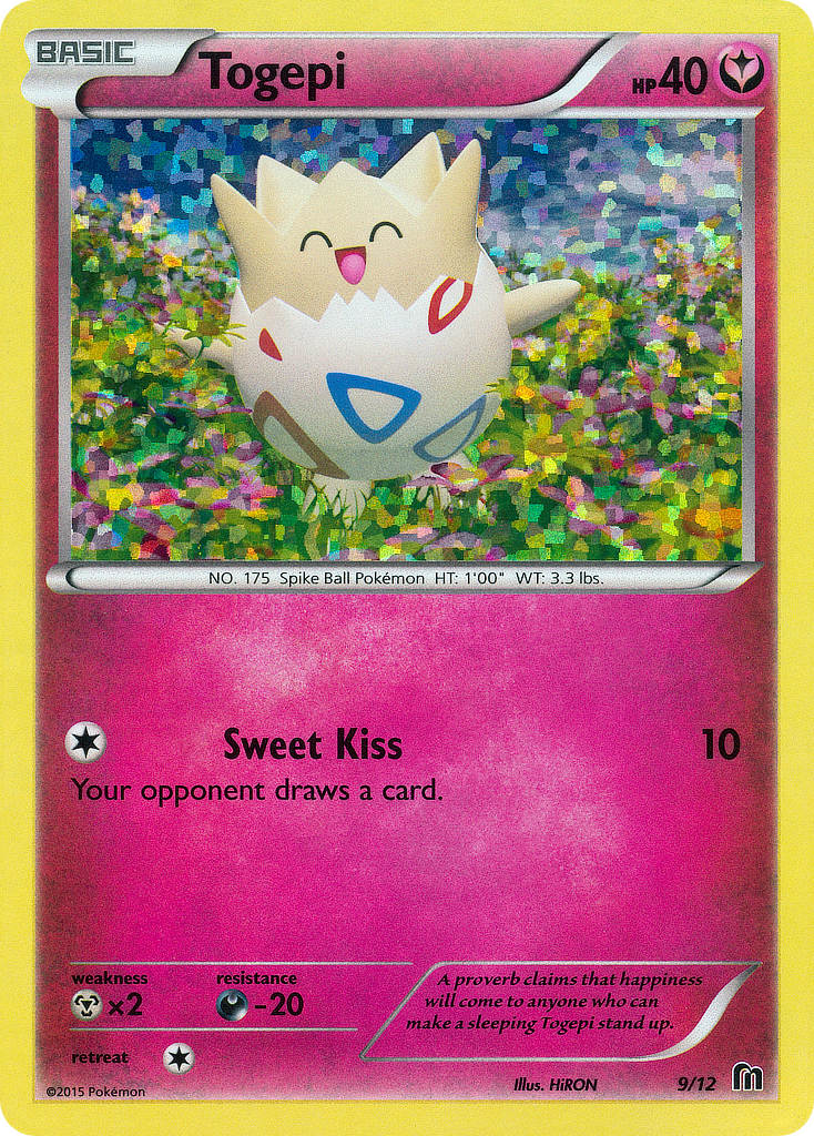 Togepi (9/12) - McDonald's Collection 2016 Pokémon Card