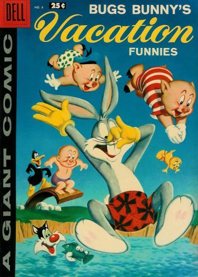 Bugs Bunny's Vacation Funnies #8 Comic
