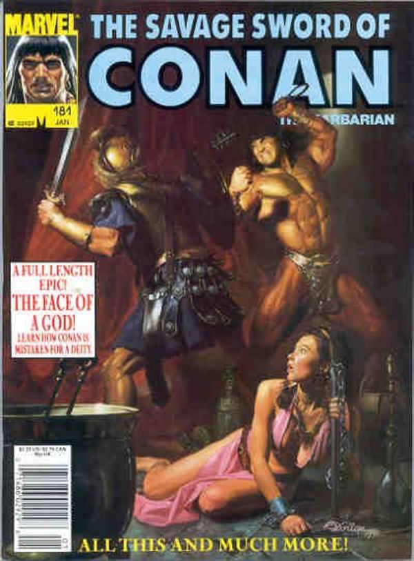 The Savage Sword of Conan #181