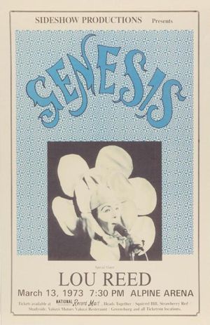 Genesis & Lou Reed Alpine Arena 1973