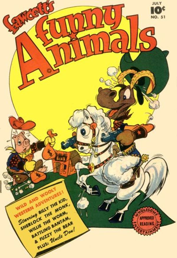 Fawcett's Funny Animals #51