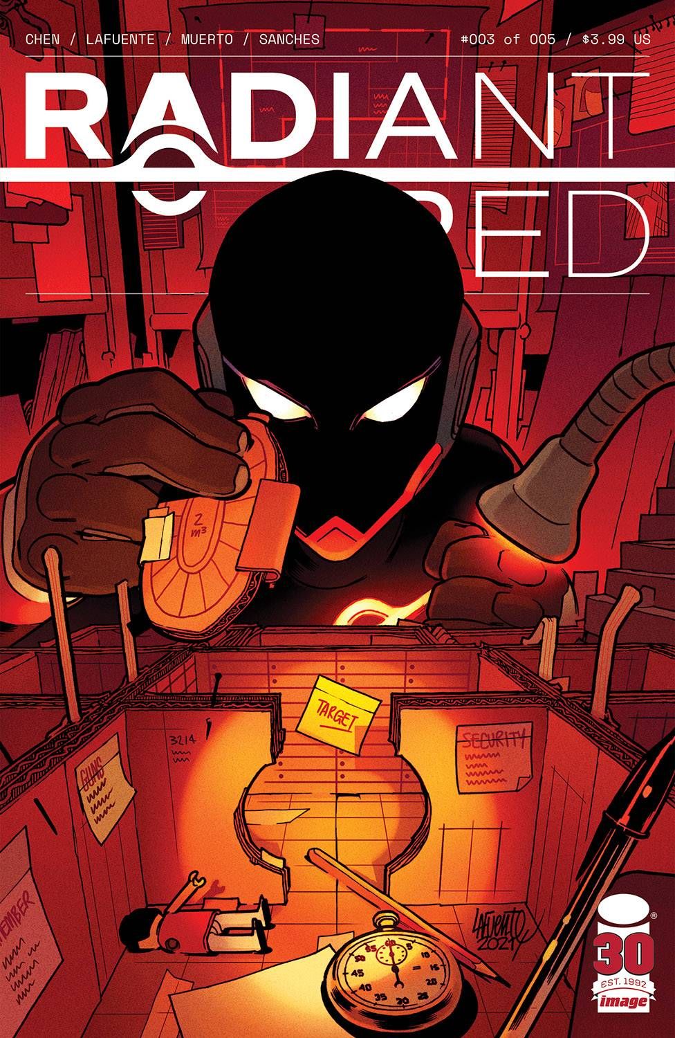 Radiant Red #3 Comic