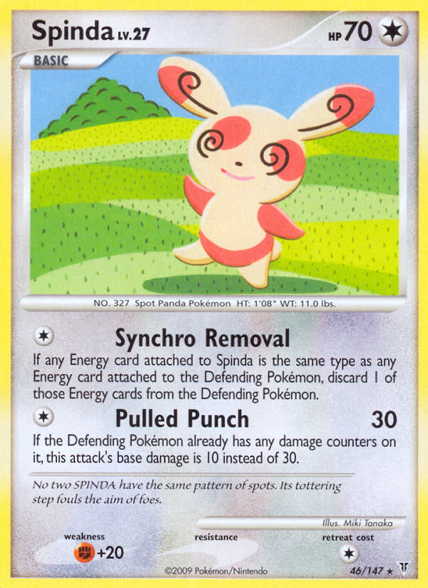 Spinda (46/147) - Supreme Victors Pokémon Card