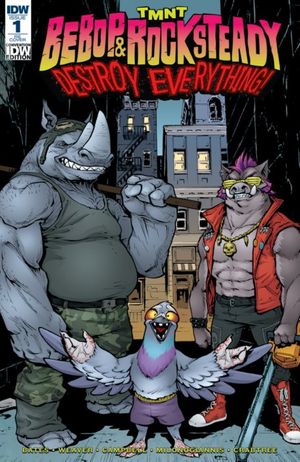 Teenage Mutant Ninja Turtles: Bebop & Rocksteady Destroy Everything #1 (SDCC Exclusive Variant)