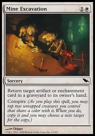 Mine Excavation (Shadowmoor) Trading Card