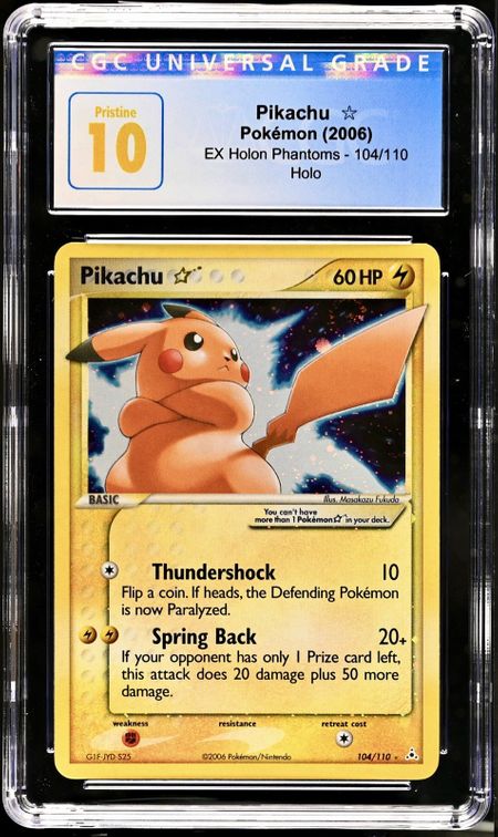 Pikachu ★ Star (104/110) - Holon Phantoms