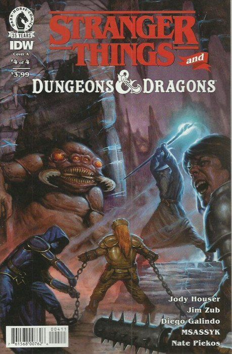 Stranger Things and Dungeons & Dragons #4 Comic