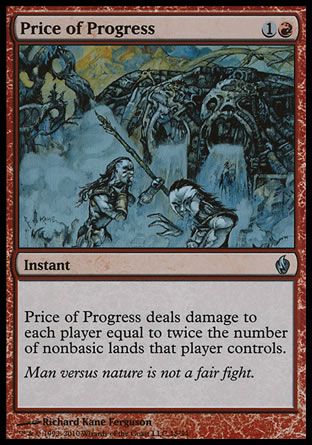 Price of Progress (Premium Deck Series: Fire and Lightning) Trading Card