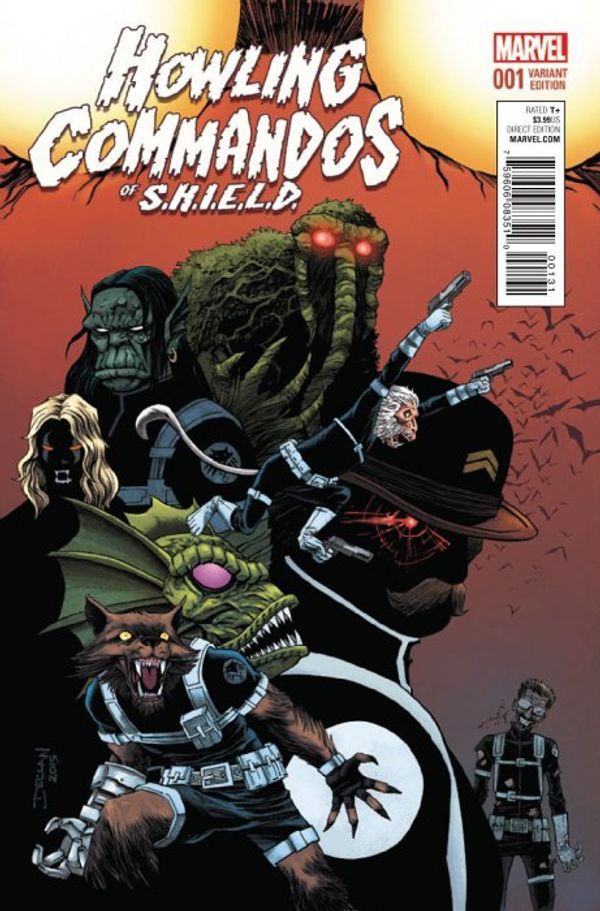 Howling Commandos of S.H.I.E.L.D. #1 (Shalvey Variant)