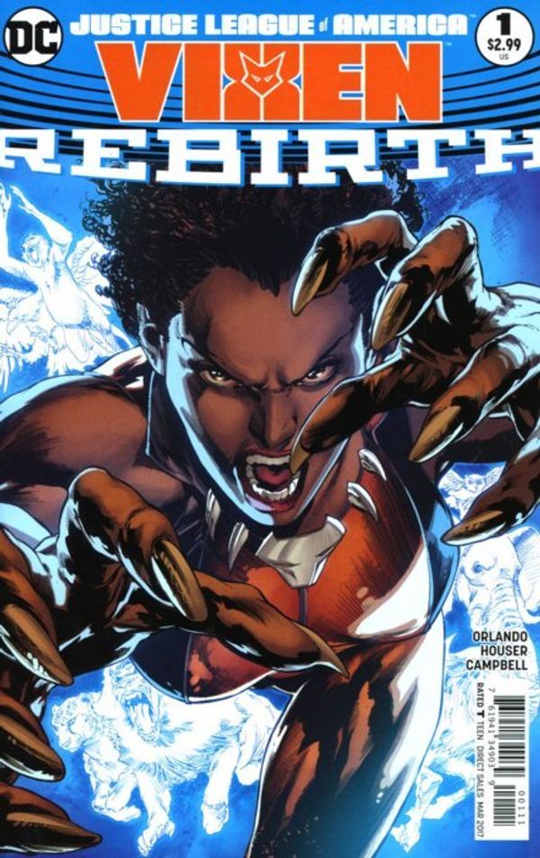 Justice League of America: Vixen - Rebirth #1