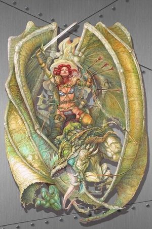 Red Sonja #7 (Variant Cover N)