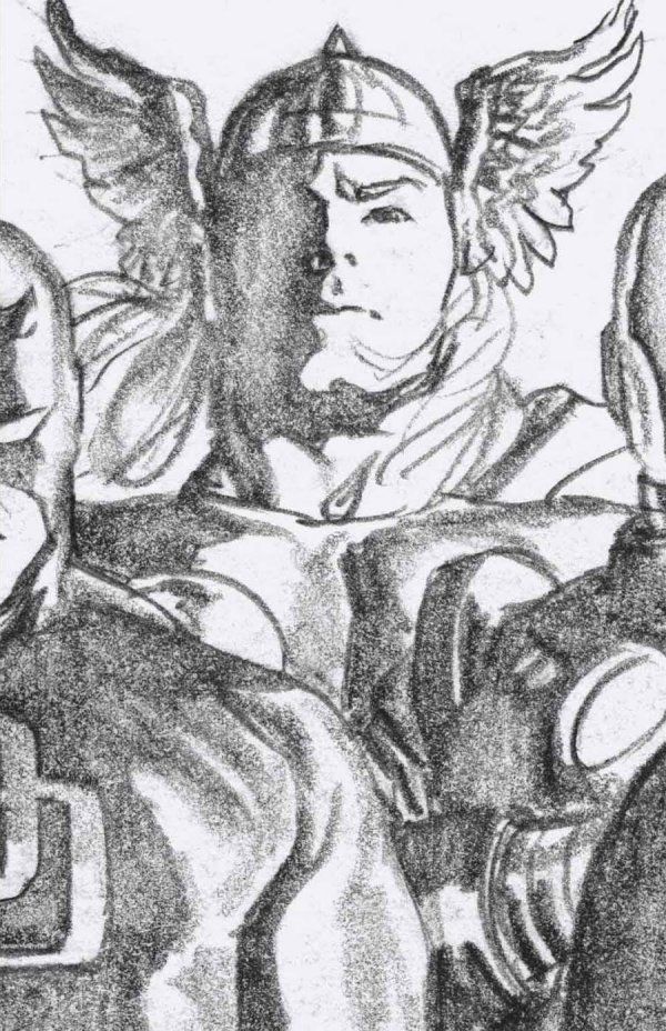 Thor #8 (Ross Sketch Cover)