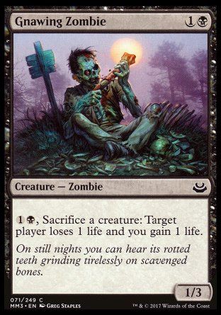 Gnawing Zombie (Modern Masters 2017) Trading Card