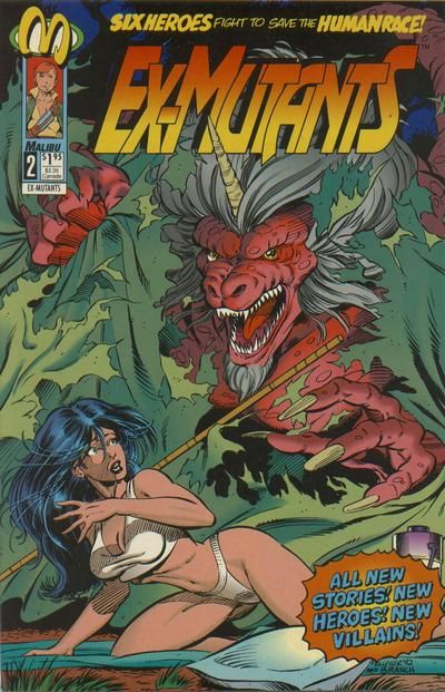 Ex-Mutants #2 Comic