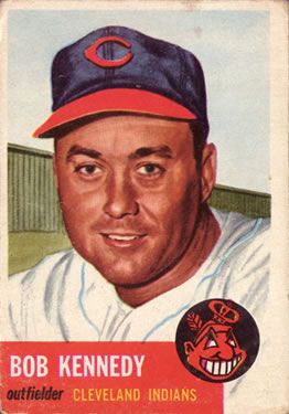 Bob Kennedy 1953 Topps #33 Sports Card