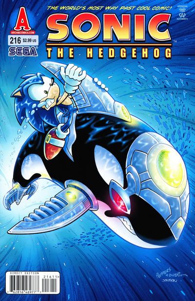 Sonic the Hedgehog #216 Comic