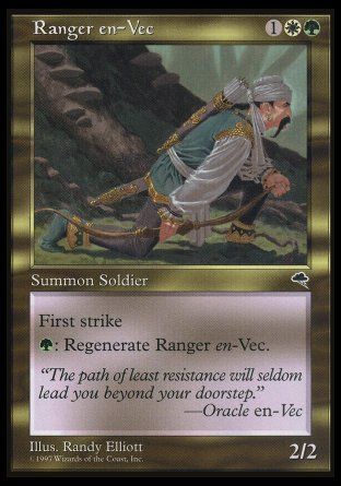 Ranger en-Vec (Tempest) Trading Card