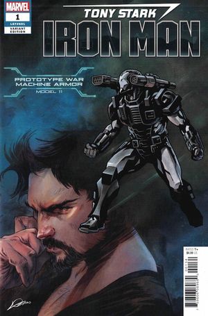 Tony Stark: Iron Man #1 (War Machine Stark Armor Variant)