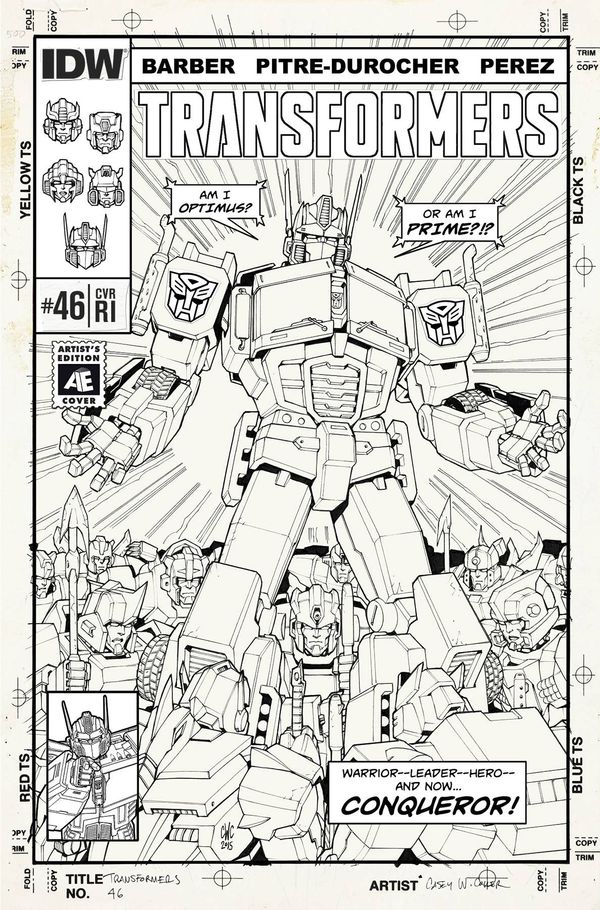 Transformers #46 (10 Copy Cover)