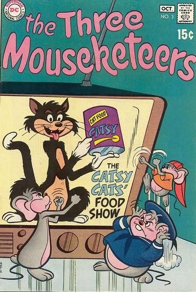 Three Mouseketeers, The #3 Comic