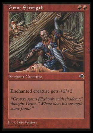 Giant Strength (Tempest) Trading Card