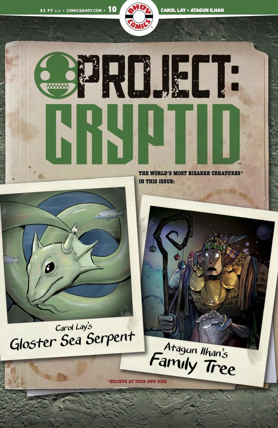 Project: Cryptid #10 Comic