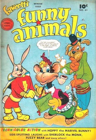 Fawcett's Funny Animals #61 Comic
