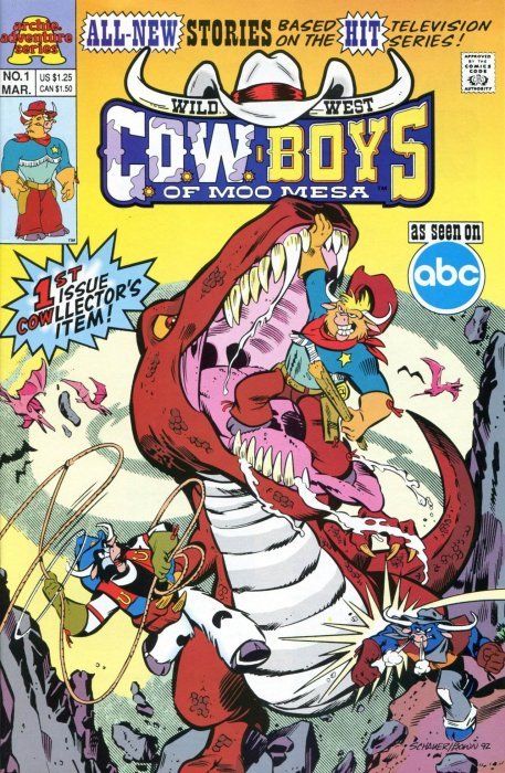 Wild West C.O.W.-Boys of Moo Mesa #1 Comic