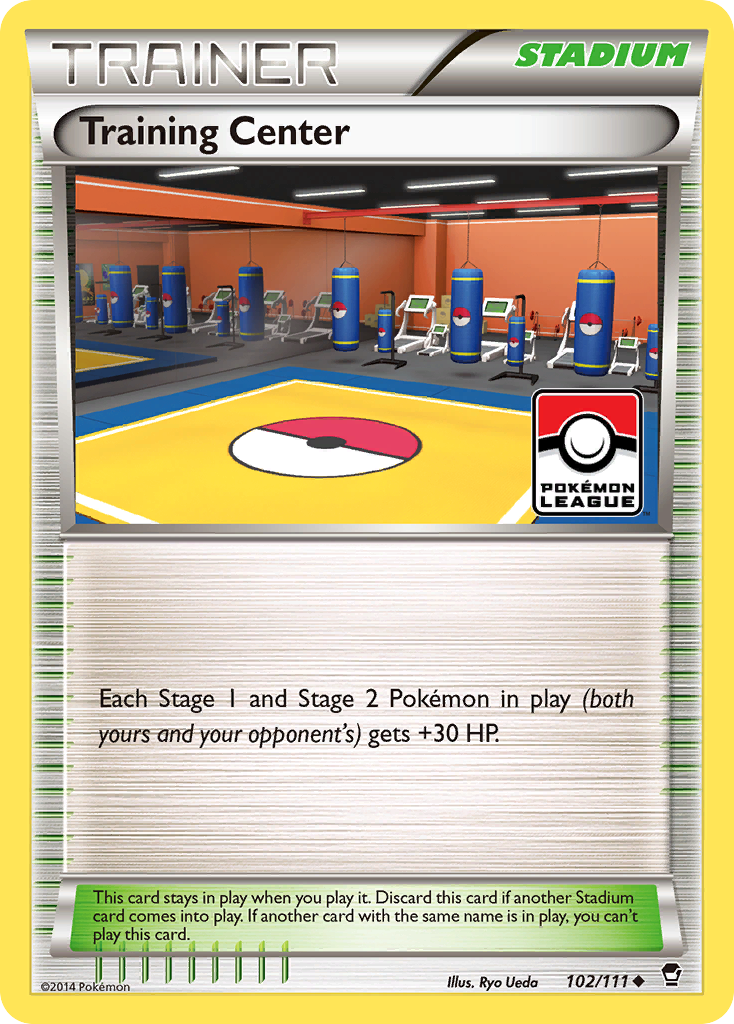 Training Center (Trainer: Stadium) (102/111) - Furious Fists Pokémon Card