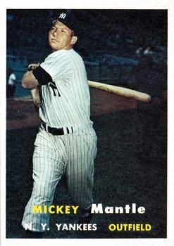 Mickey Mantle 1957 Topps #95