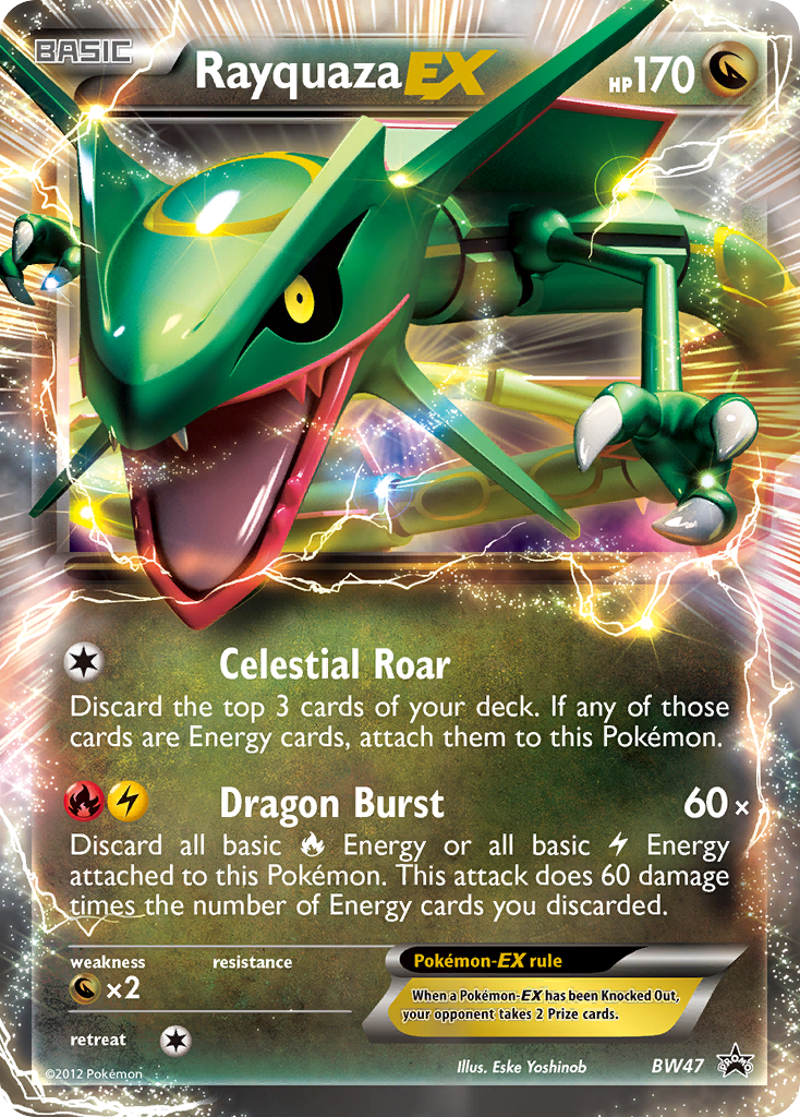 Rayquaza EX (BW47) - BW Black Star Promos Pokémon Card