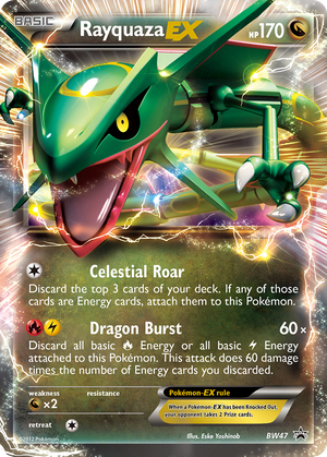 Rayquaza EX (BW47) - BW Black Star Promos