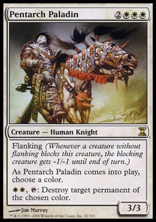 Pentarch Paladin (Time Spiral) Trading Card