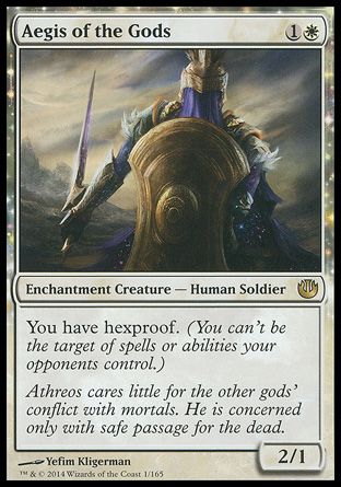 Aegis of the Gods (Journey into Nyx) Trading Card