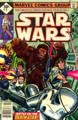 Star Wars #3 (Whitman w/UPC No Reprint on Cover Variant)