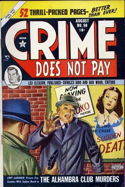 Crime Does Not Pay #90 Comic