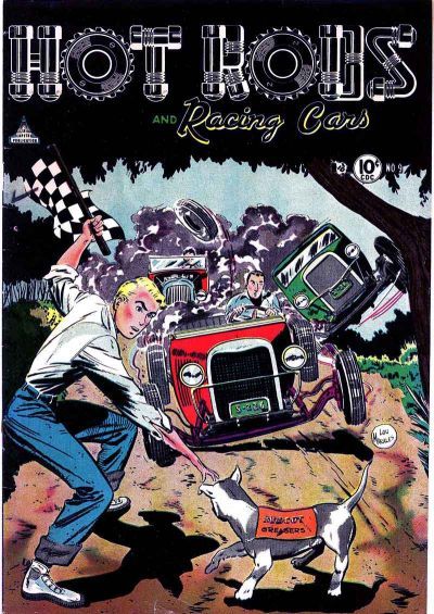 Hot Rods and Racing Cars #9 Comic