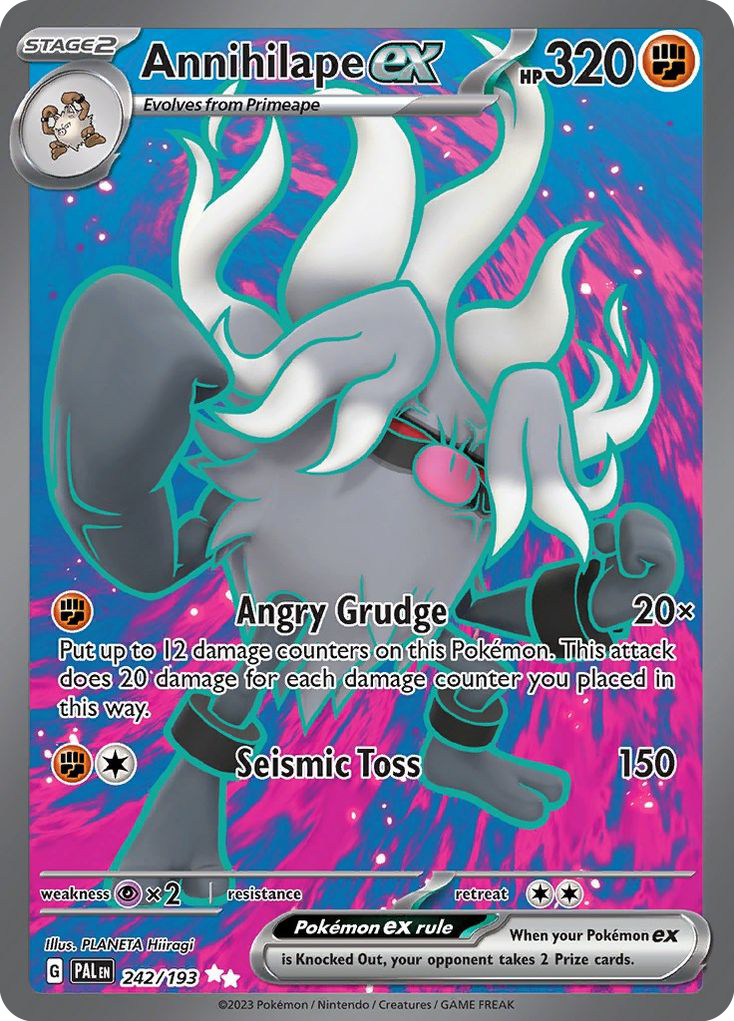 Annihilape ex (242/193) - Paldea Evolved Pokémon Card