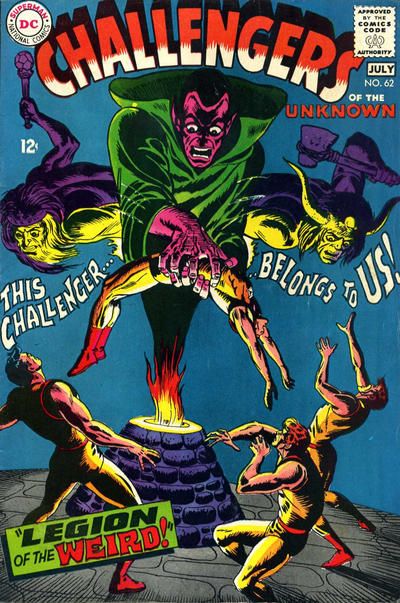 Challengers of the Unknown #62 Comic