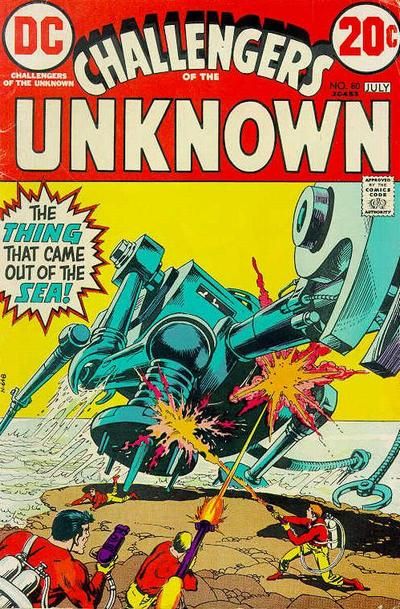 Challengers of the Unknown #80 Comic
