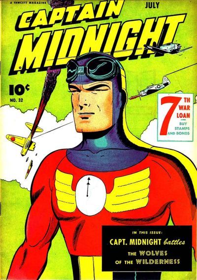 Captain Midnight #32 Comic