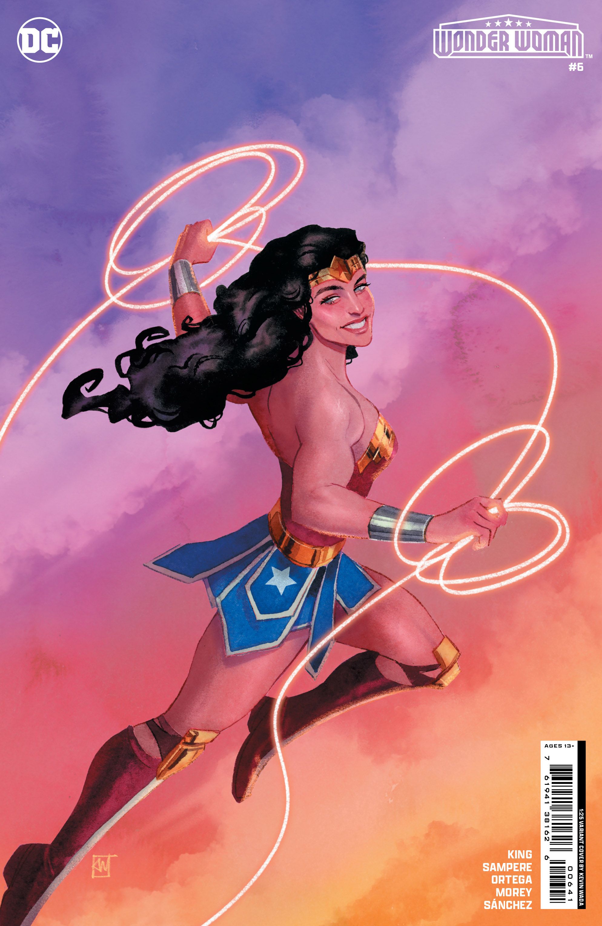 Wonder Woman #6 (Cvr E Inc 1:25 Kevin Wada Card Stock Variant) Comic
