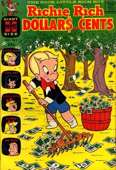 Richie Rich Dollars and Cents #8 Comic