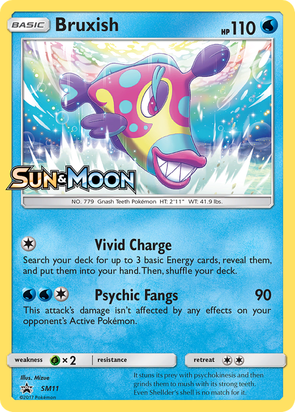 Bruxish (SM11) - SM Black Star Promos