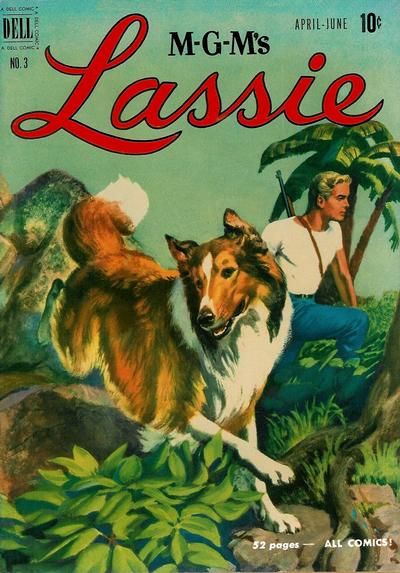 M-G-M's Lassie #3 Comic