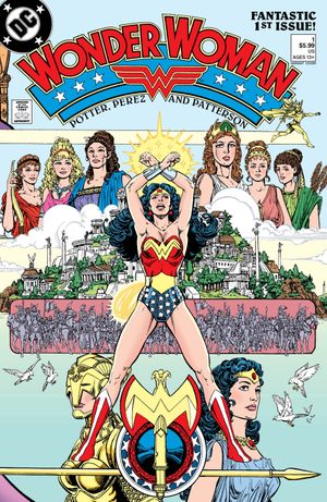 Wonder Woman #1 (2023 Facsimile Edition Cvr C George Perez Foil Var)